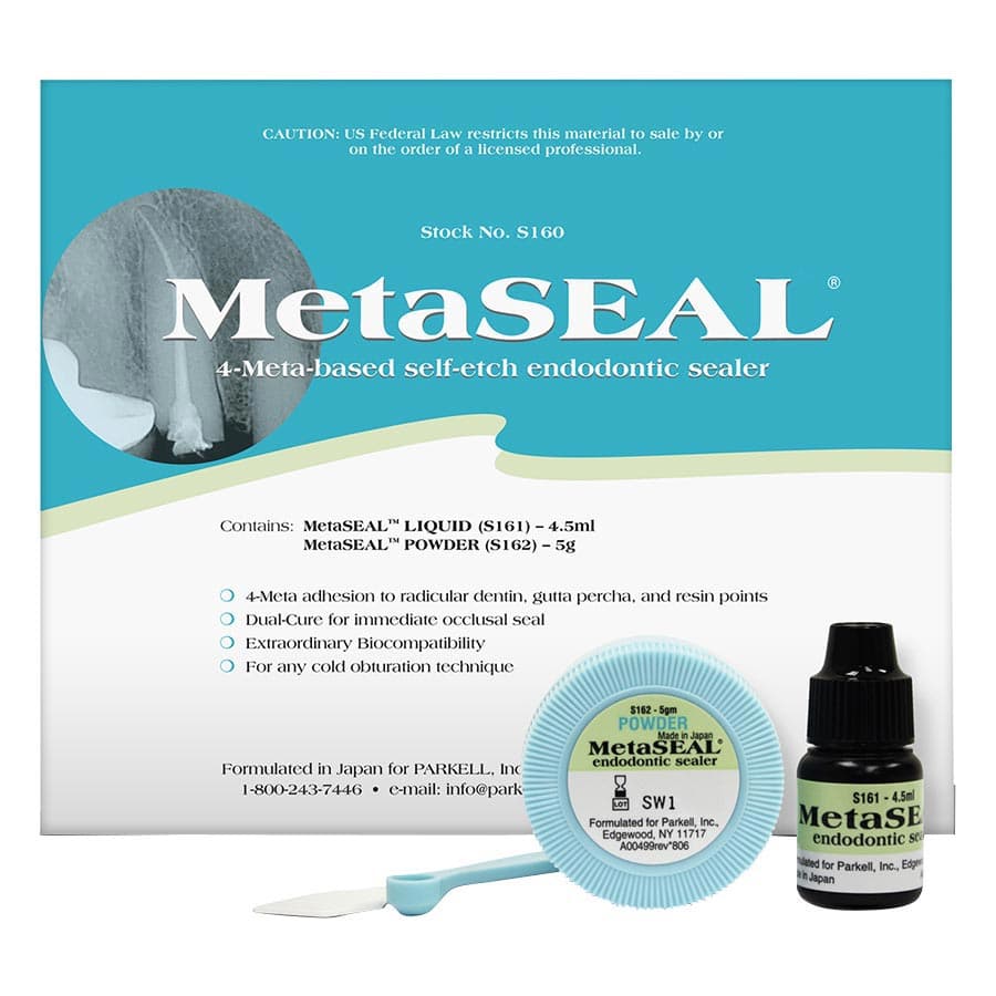 MetaSEAL Endodontic Sealer Kit, Self-Etch Resin-Based Root Canal Sealer, 4.5 mL Liquid + 5 g Powder, S160 thumbnail 12