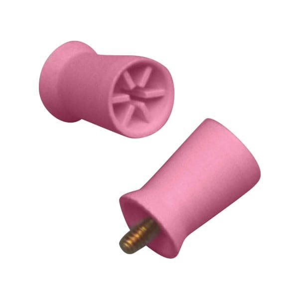 AllPro Nonlatex Prophy Cups, Screw Type, Ribbed & Webbed, Soft Pink, Strawberry Scented, 144/Pkg, 102-P-144 - Nonlatex Prophy Cups – Screw Type, Ribbed and Webbed - Soft Pink, Strawberry, 144/Pkg - Image 1