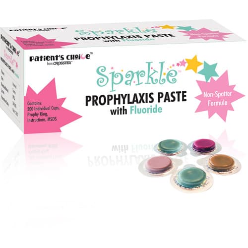 Crosstex Sparkle Prophy Paste, Coarse, Assorted Flavors, Unit Dose Cups, 200/Box thumbnail 15