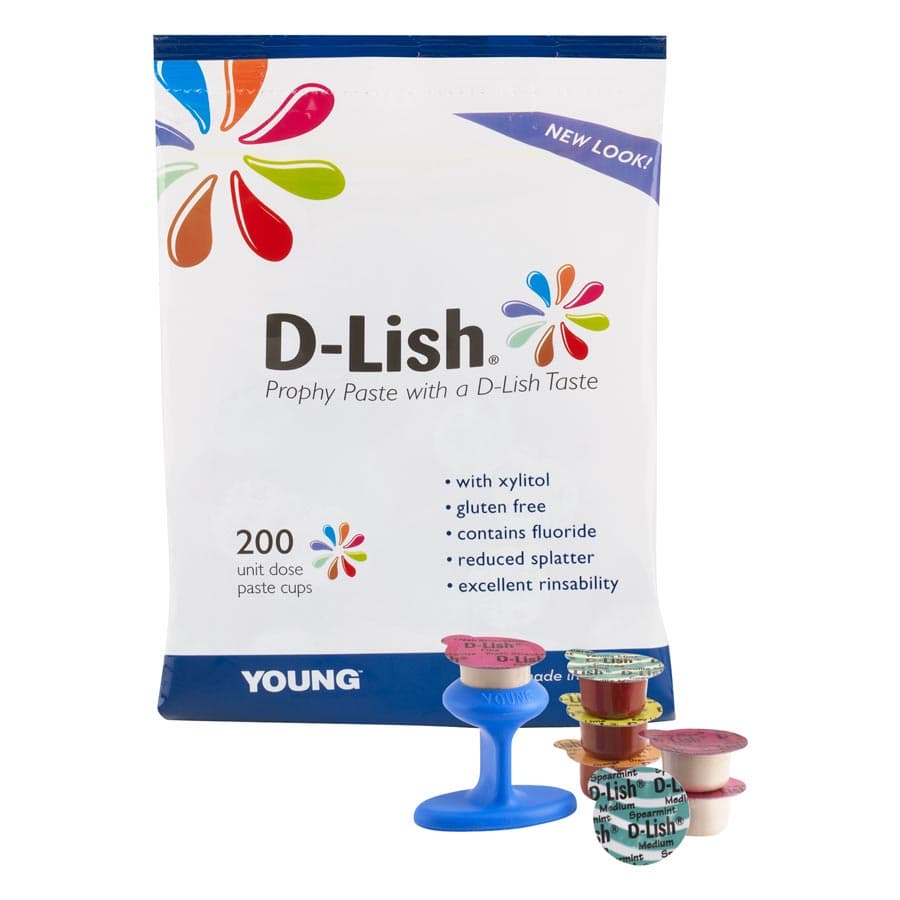 D-Lish Prophy Paste, Medium Grit, Assorted Flavors, Unit Dose Cups, 200/Box, 304120 thumbnail 9