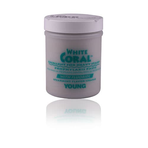 Young Dental White Coral Prophy Paste, with Fluoride, Fine Grit, Spearmint, 9 oz Jar, #033109 thumbnail 8