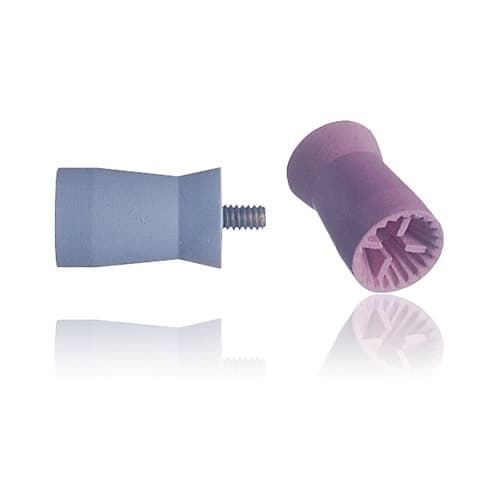 Young Dental Traditional Web Prophy Cup, Latex-Free, Screw-Type, Soft, Purple, 144/Pkg, 054101 thumbnail 10