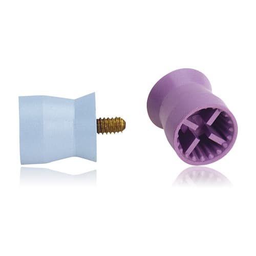Young Dental Petite Web LF Prophy Cup, Firm, Light Blue, Screw-Type, Latex-Free, 144/Box, 054701 thumbnail 9