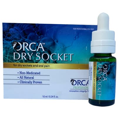 ORCA Complete Dry Socket All-Natural Liquid Treatment, 13 mL Dropper Bottle, 310993 thumbnail 11