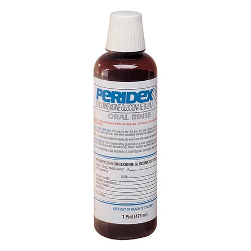 3M Peridex Chlorhexidine Gluconate 0.12% Oral Rinse, Mint, 16 oz Bottle, 12132 thumbnail 7