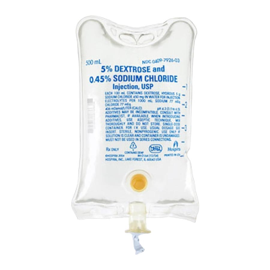 Dextrose 5% in Water (D5W) IV Injection Solution USP, 500 mL Viaflex Bag, Baxter 2B0063Q thumbnail 2