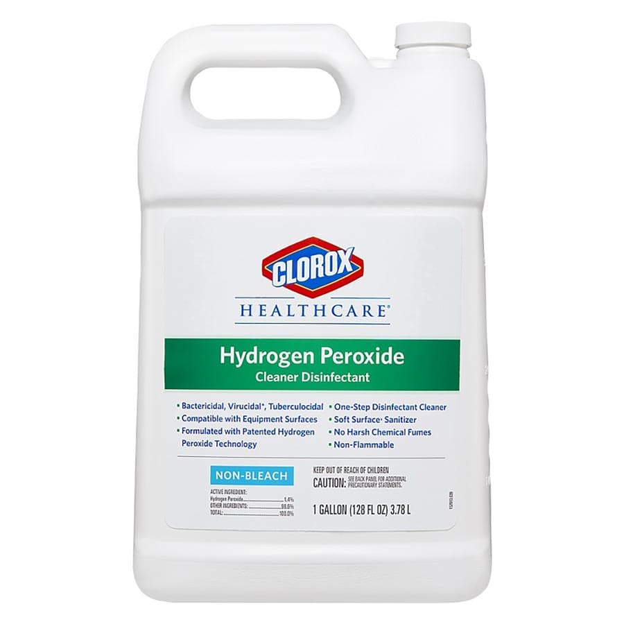 Clorox Healthcare Hydrogen Peroxide Cleaner Disinfectant, Ready-to-Use, 1 Gallon, 4/Case, 30829 thumbnail 3