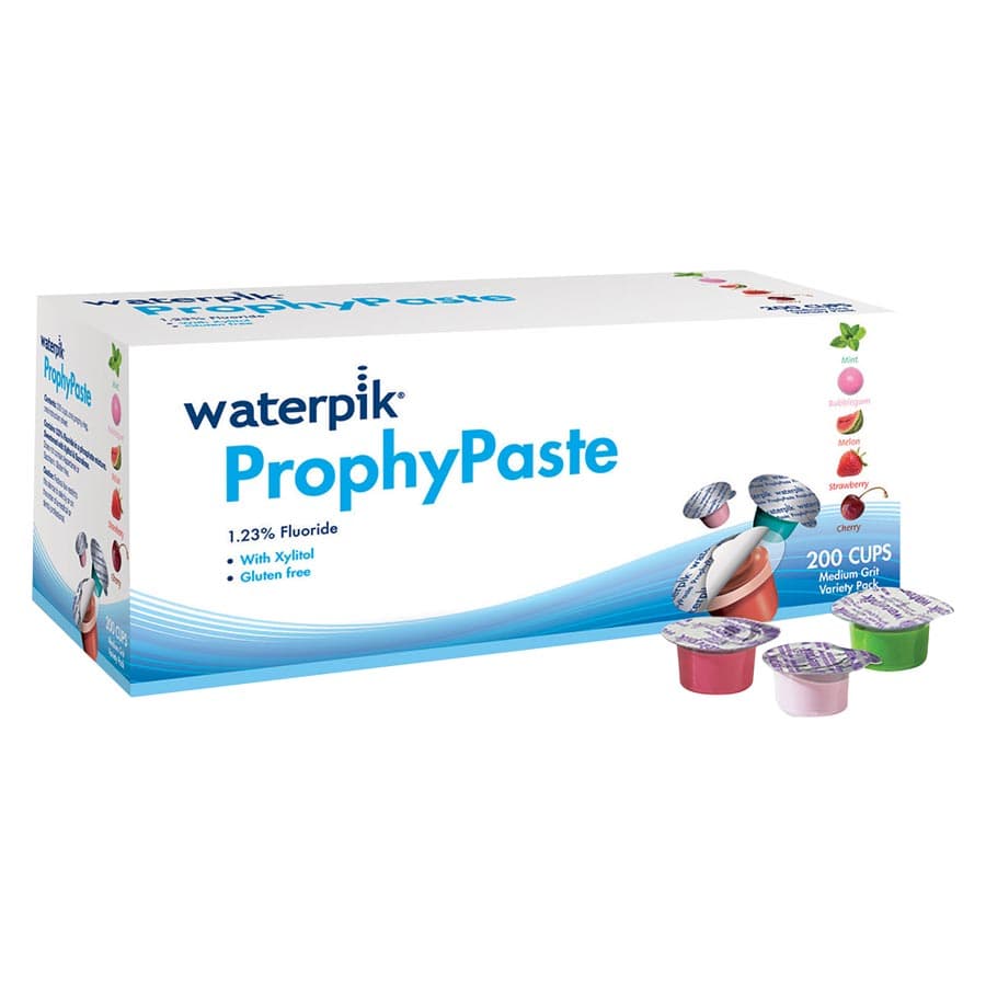 Waterpik Prophy Paste, Medium Mint, Gluten Free, 1.25 g Cups, 200/Box, 20033504 thumbnail 4