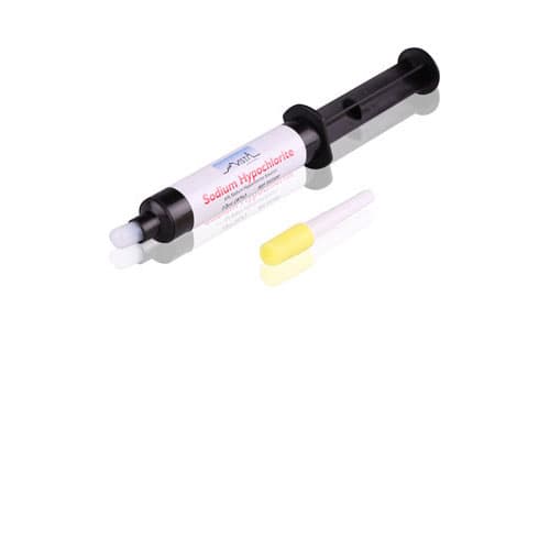 Vista Apex Sodium Hypochlorite 6% Solution, 12 cc Prefilled Syringe, 10/Pkg, 27 Gauge Side-Vent Tips, #502300 thumbnail 11