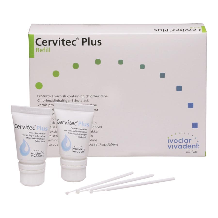 Cervitec Plus Chlorhexidine Thymol Varnish, Multi Dose Refill, 7 g Tube with 50 Applicators, 602273AL thumbnail 4