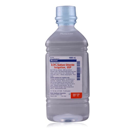 B. Braun 0.9% Sodium Chloride Irrigation, USP, 1000 mL, Sterile, Preservative-Free, PVC-Free/DEHP-Free PIC Bottle, Not for Injection, R5200-01, 1/Pk thumbnail 8