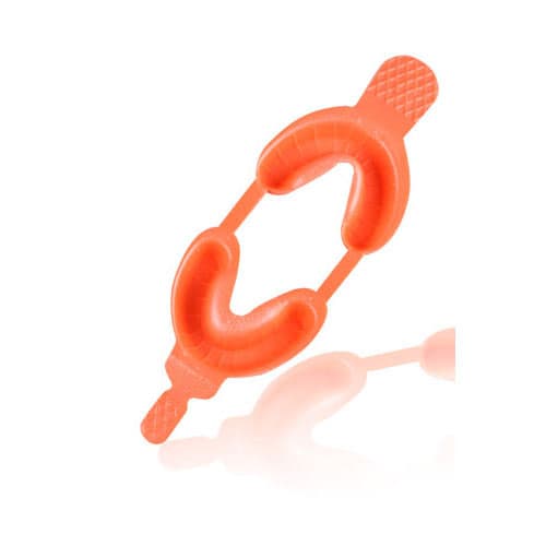 Vista Apex Dual Arch Fluoride Trays, Pedo (Orange), 50/Pack, 205204 thumbnail 2