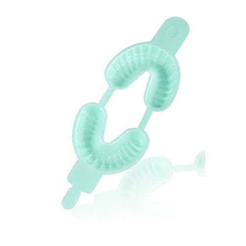Vista Apex Dual Arch Fluoride Trays, Small, Green, 50/Pkg, 205201 thumbnail 2