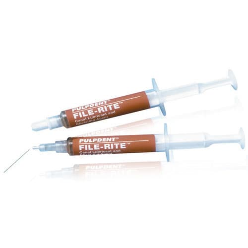 Pulpdent File-Rite™ 17% EDTA Canal Lubricant Kit, 4 x 5 g Syringes + 50 Applicator Tips thumbnail 16