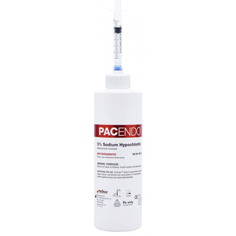 PacEndo 6% Sodium Hypochlorite Refill Bottle, 480 mL/16 oz, with Luer-Lock Dispensing Cap, 1/Pk thumbnail 3