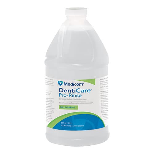 DentiCare Pro-Rinse 2% Neutral Sodium Fluoride Rinse, Mint, 64 oz (2 L) Bottle with Pump, 10044-M thumbnail 11