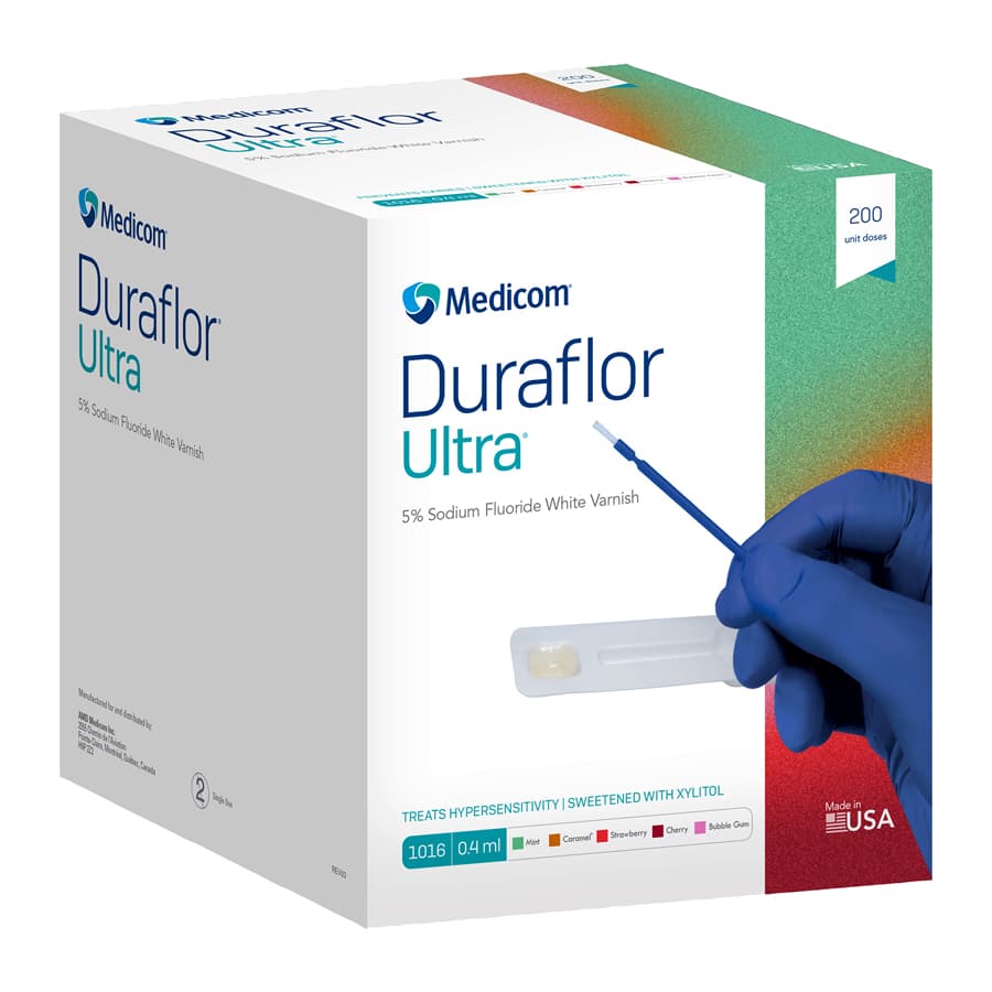 Duraflor Ultra 5% Sodium Fluoride White Varnish, Strawberry, 0.4 mL Unit Dose, 200/Box, 1016-ST200 thumbnail 10