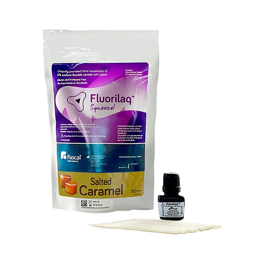 Fluorilaq Squeeze 5% Sodium Fluoride Varnish, Salted Caramel, 9.5 mL Bottle, 10-425 thumbnail 7