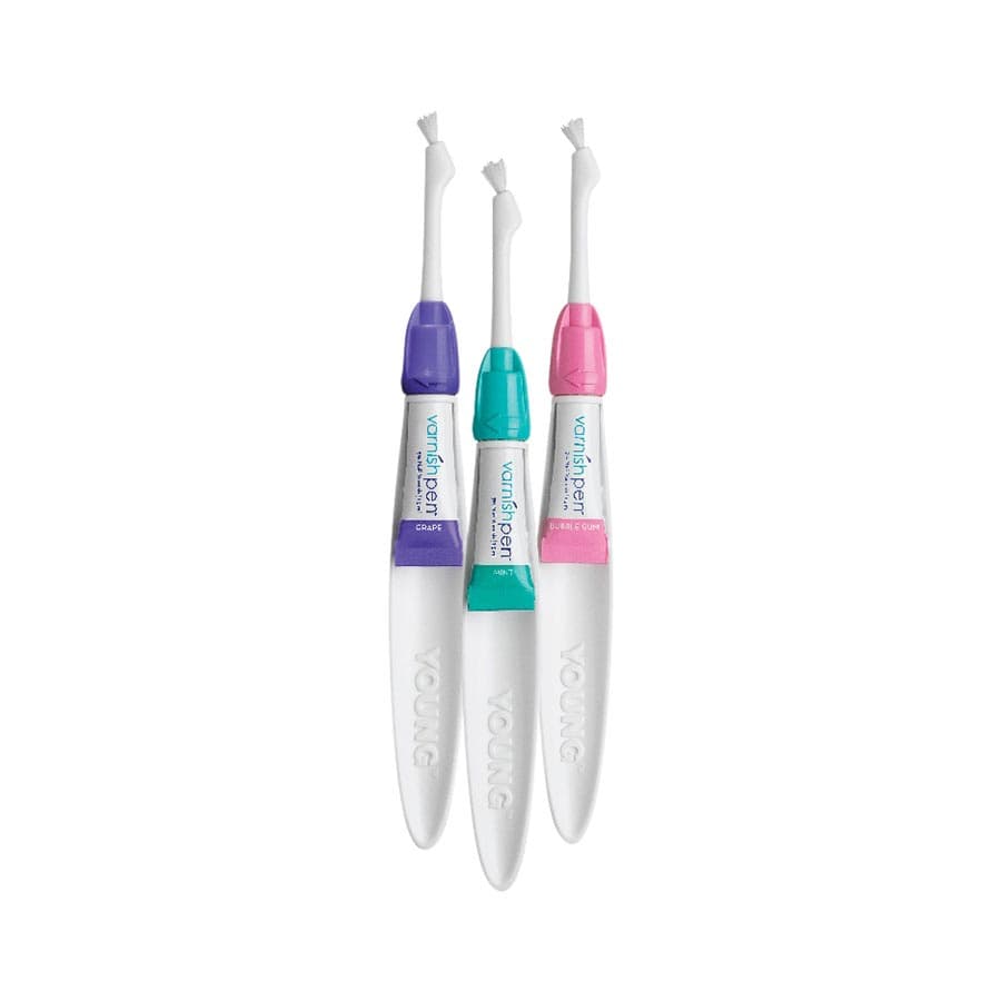 Young Dental Varnish Pen 5% Sodium Fluoride Varnish, Assorted Flavors (Mint, Bubblegum, Grape), 1.5 mL Single-Dose Applicators, 90/Pk, 295836 thumbnail 8