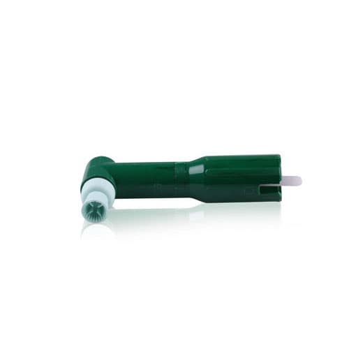 Denticator Original Green Disposable Prophy Angle, Soft Green Cup, 4-Web, Latex-Free, 90 Degree, 144/Box, 501314 thumbnail 8