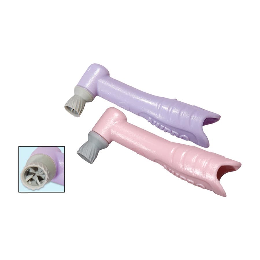 NUPRO Freedom Disposable Prophy Angle, Contra Spiral Cup, Lavender, Latex-Free, 200/Box, 965670 thumbnail 7