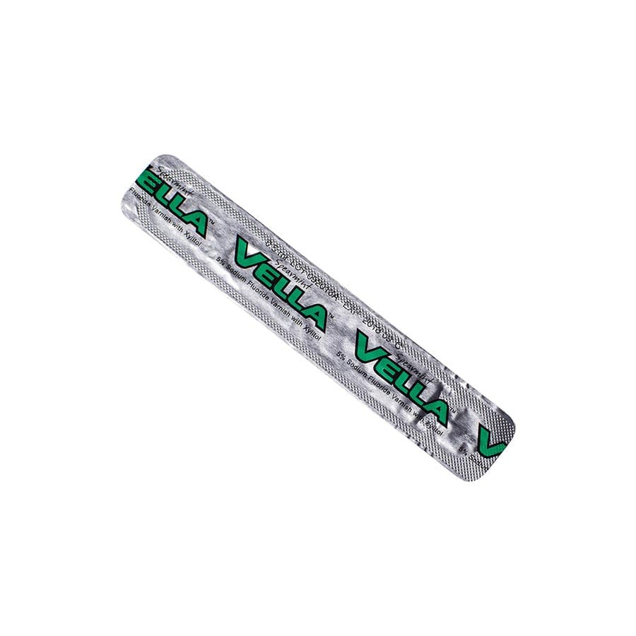 Vella 5% Sodium Fluoride Varnish with NuFluor, Spearmint, 100/Box, 770033 thumbnail 2