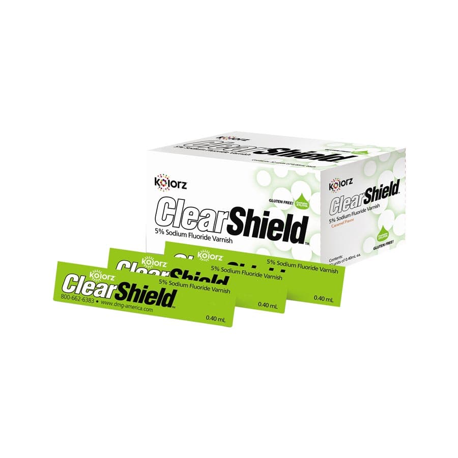 Kolorz ClearShield 5% Sodium Fluoride Varnish, Mint, 0.4 mL Unit Doses, 200/Pk, 799507 thumbnail 10