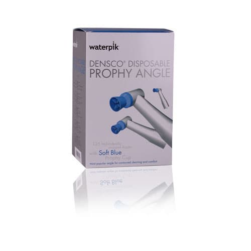 Waterpik Densco Disposable Prophy Angle, Firm Yellow Natural Rubber Cup, 90 Degree, 1000/Case, 018150-01M thumbnail 3