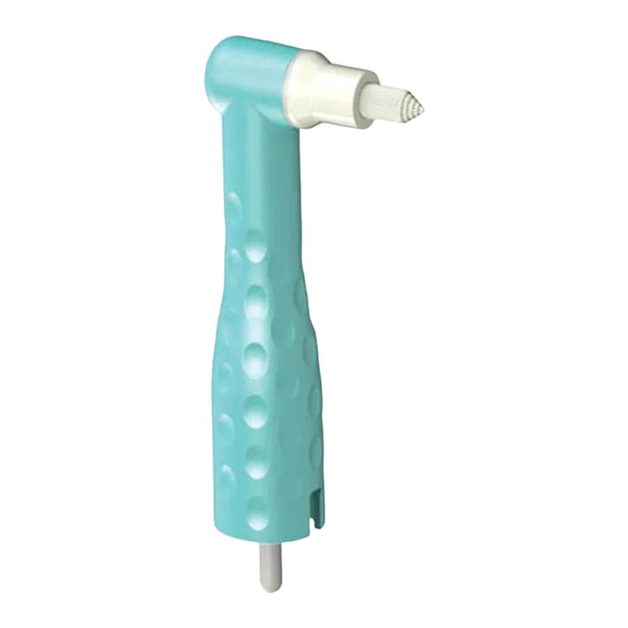 NUPRO revolv Disposable Prophy Angle, Tapered Brush, 90° Angle, Latex-Free, Lavender/Green, 100/Box, 965259 thumbnail 11