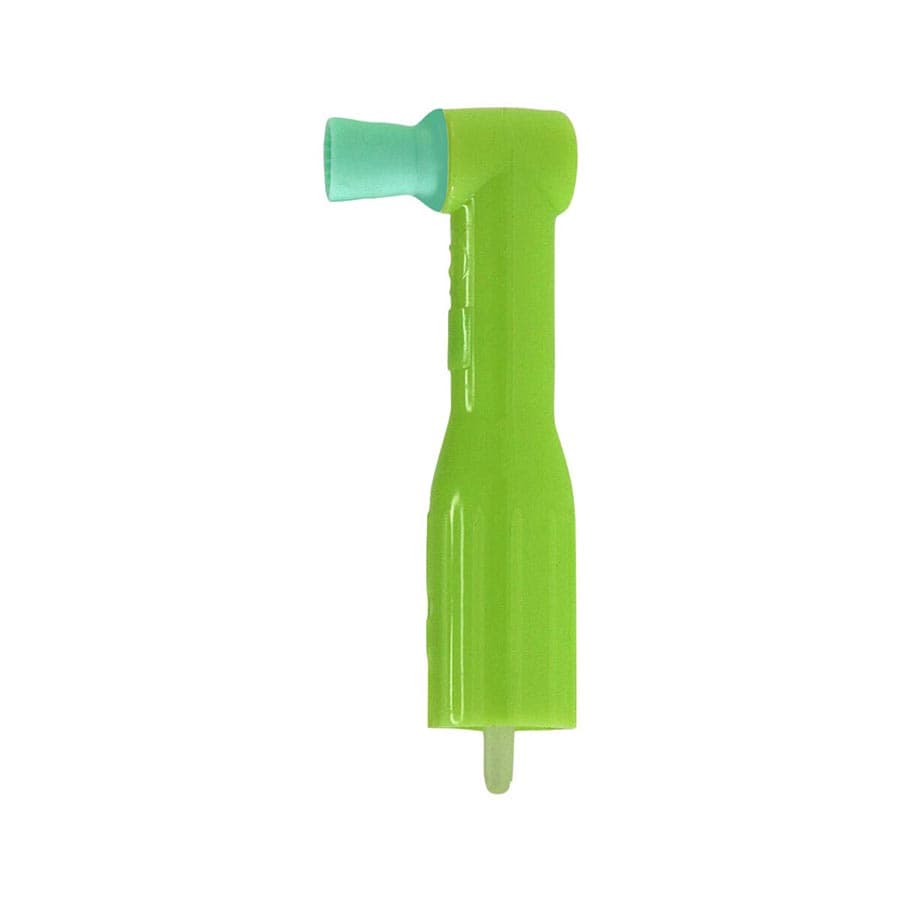 BeeSure Disposable Prophy Angle, 90° Right Angle, Soft Green Cup, Ribbed & Webbed, Latex-Free, 100/Box, BE602RA thumbnail 11