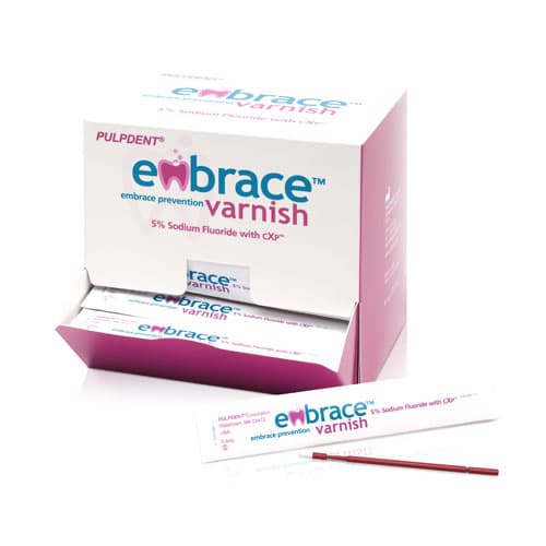 Embrace Varnish 5% Sodium Fluoride with CXP, Unit Dose, 0.4 ml, Bubble Gum, 50/Pk, FV50 thumbnail 13