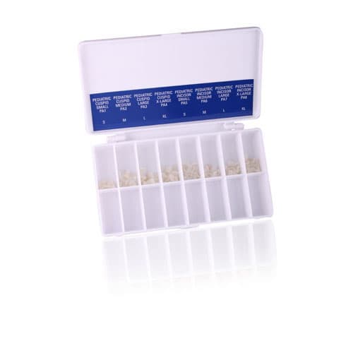 Direct Crown Pedo Anterior Shells Only Kit, Sizes PA1-PA8, 56/Box thumbnail 2
