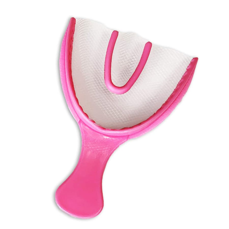 Plastcare USA Disposable Bite Trays, Full Arch, Pink, Premium, 30/Box - Plastcare USA - Disposable Bite Trays - Image 1