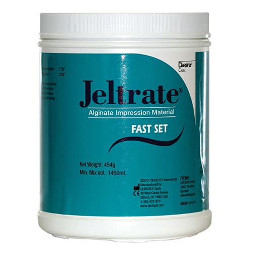Jeltrate Dustless Fast Set Alginate Impression Material, 8 x 1 lb Pouches, 605200 thumbnail 3