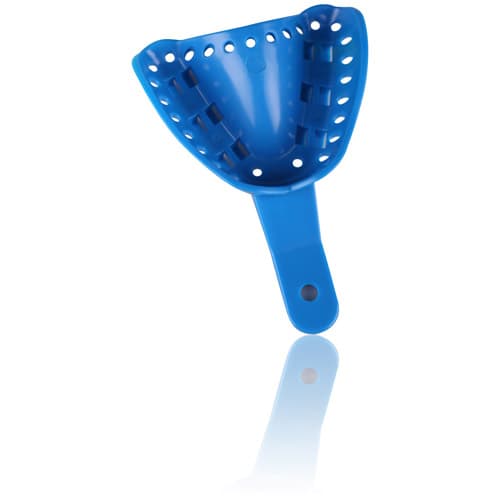 Excellent-Lock Disposable Ortho Impression Trays, Adult Upper, Small, Blue, 50/Pk, ITT-3U-50 thumbnail 5
