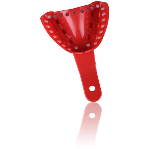 Excellent-Lock Disposable Ortho Impression Trays, Pedo Small Upper, Red, 50/Pk, ITT-5U-50 thumbnail 9