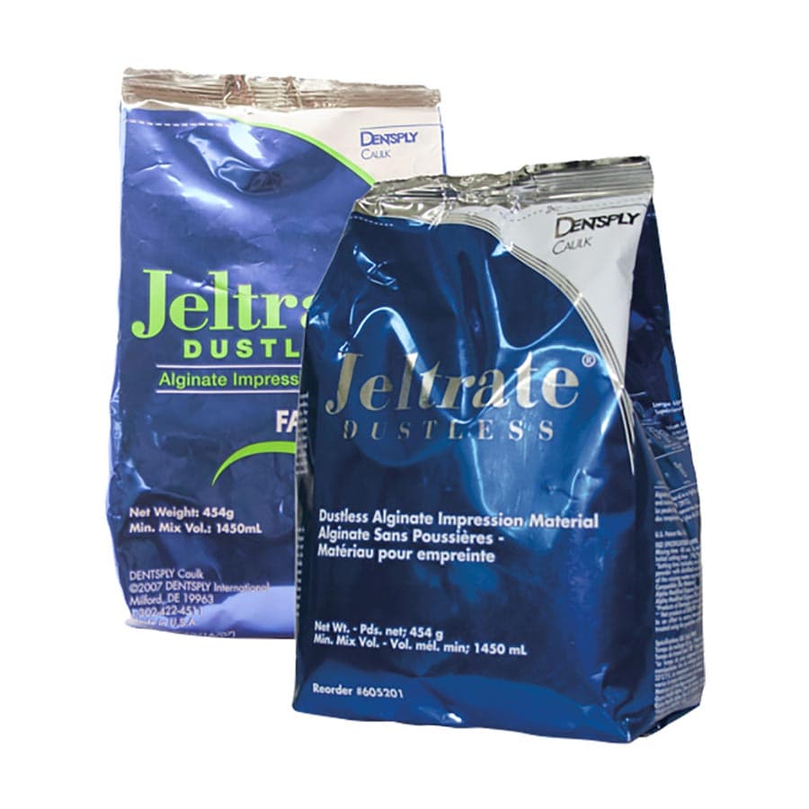 Jeltrate Dustless Alginate Impression Material, Fast Set, 1 lb Pouch, 605220 thumbnail 4