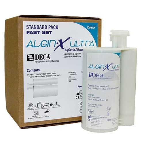Algin-X Ultra Alginate Alternative, Fast Set, Standard Cartridge, 380 ml, 2/Pk, 61E810 thumbnail 6