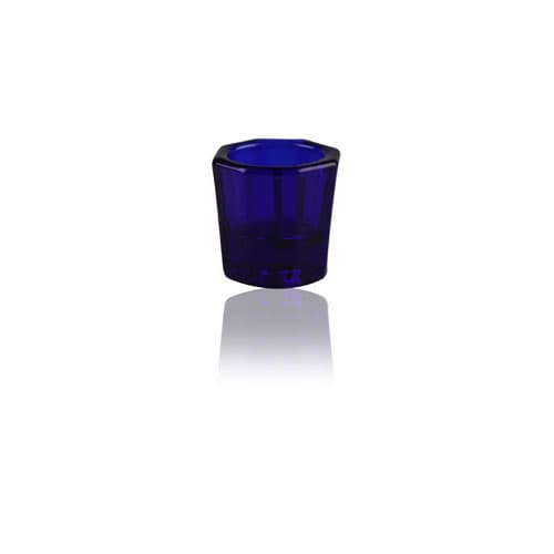 Keystone Industries Glass Dappen Dish, Blue, 1 Each - Keystone Industries - Glass Dappen Dish - Image 1