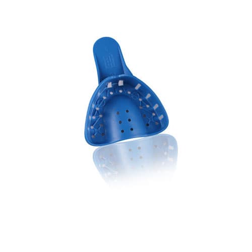 Tray Aways® Disposable Perforated Impression Trays, Small Upper, #5, Blue, 12/Pack, 0921886 thumbnail 4