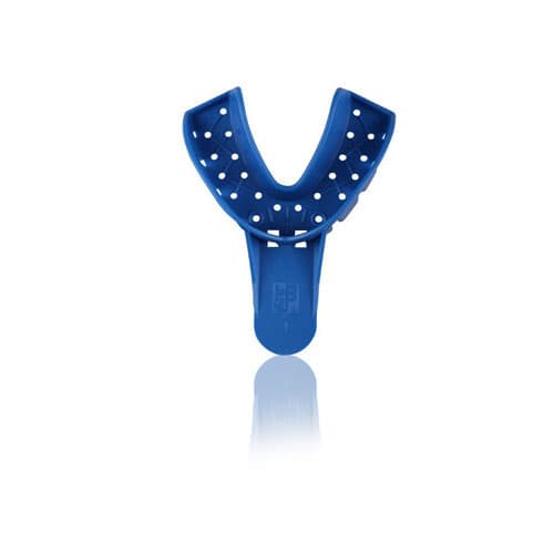 Tray-Aways® Disposable Perforated Impression Trays, Medium Lower, #4, Blue, 12/Pack, 0921888 thumbnail 4