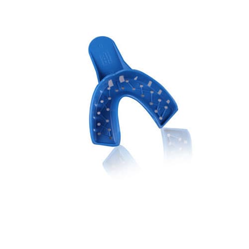 Tray Aways® Disposable Perforated Impression Trays, Small Lower, #6, Blue, 12/Pack, 0921889 thumbnail 4