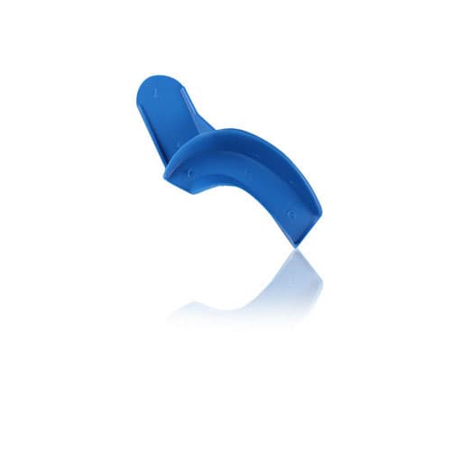 Tray-Aways® Disposable Solid Impression Trays, #8 Upper Left/Lower Right Quadrant, Blue, 12/Pack, 0921891 thumbnail 4