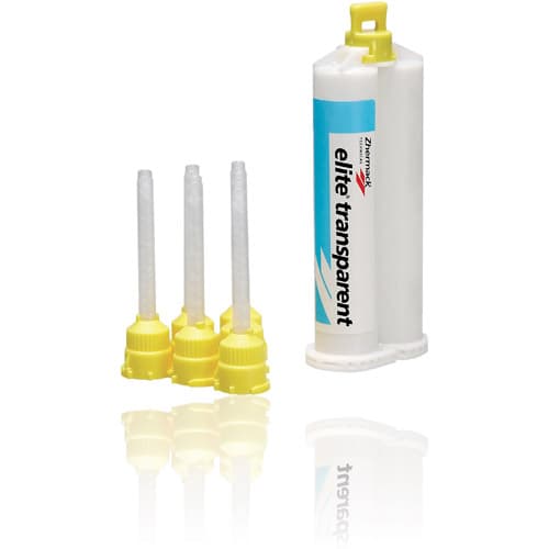 Zhermack Elite Transparent Laboratory A-Silicone, 50 mL Cartridge with 6 Mixing Tips, C401600 thumbnail 10