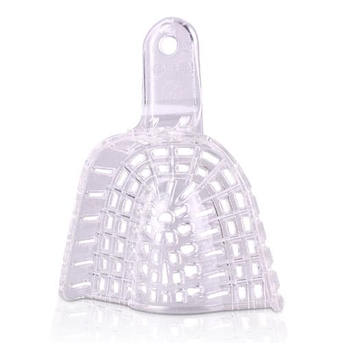 President Disposable Perforated Impression Tray #5 Small Upper, Clear, 12/Pk, C6905 thumbnail 13