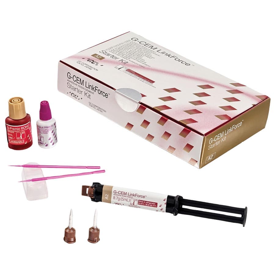 G-CEM LinkForce Adhesive Resin Cement Starter Kit, Translucent, 1 Kit (010119) thumbnail 8
