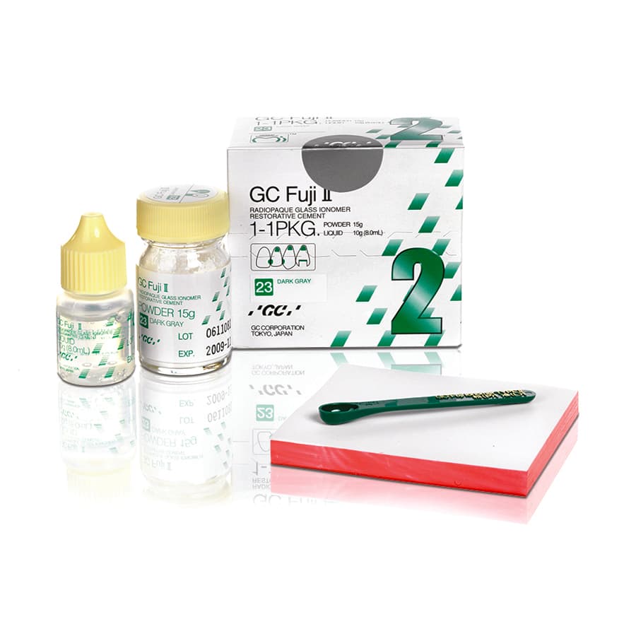 GC Fuji II LC Improved Glass Ionomer Restorative Powder Refill, Shade A1 (Pedo), 15 g, #000195 thumbnail 12