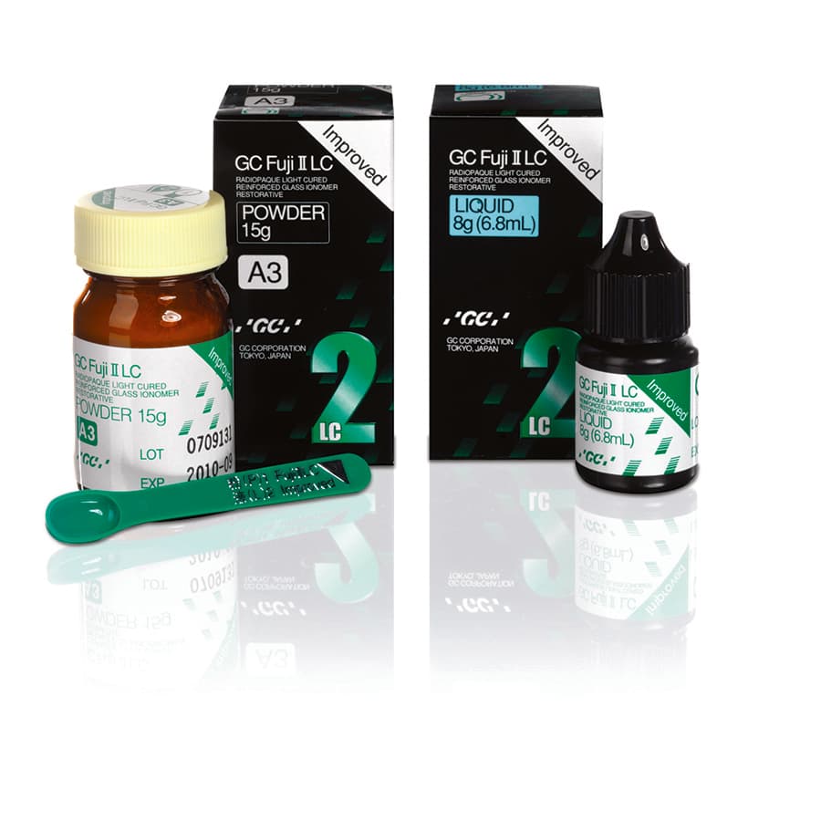 GC Fuji II LC Improved Glass Ionomer Restorative Liquid Refill, 6.8 mL, #000206 thumbnail 13