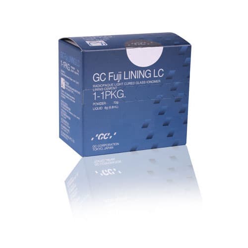 GC Fuji Lining LC Light-Cured Glass Ionomer Liner/Base, 1:1 Intro Package (10 g Powder, 6.8 ml Liquid, Mixing Pad & Spatula), 000021 thumbnail 17