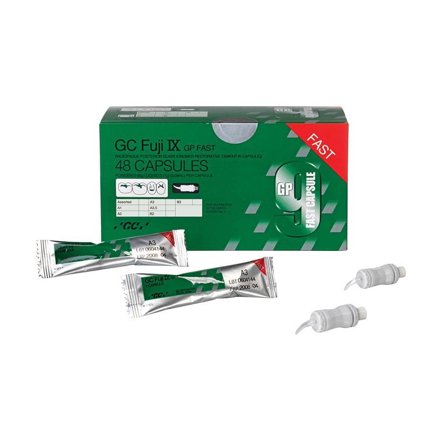 GC Fuji IX GP FAST Capsule Refill, Shade A3.5, 48/Box, 425063 thumbnail 11